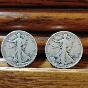 Vintage Silver Coins Set